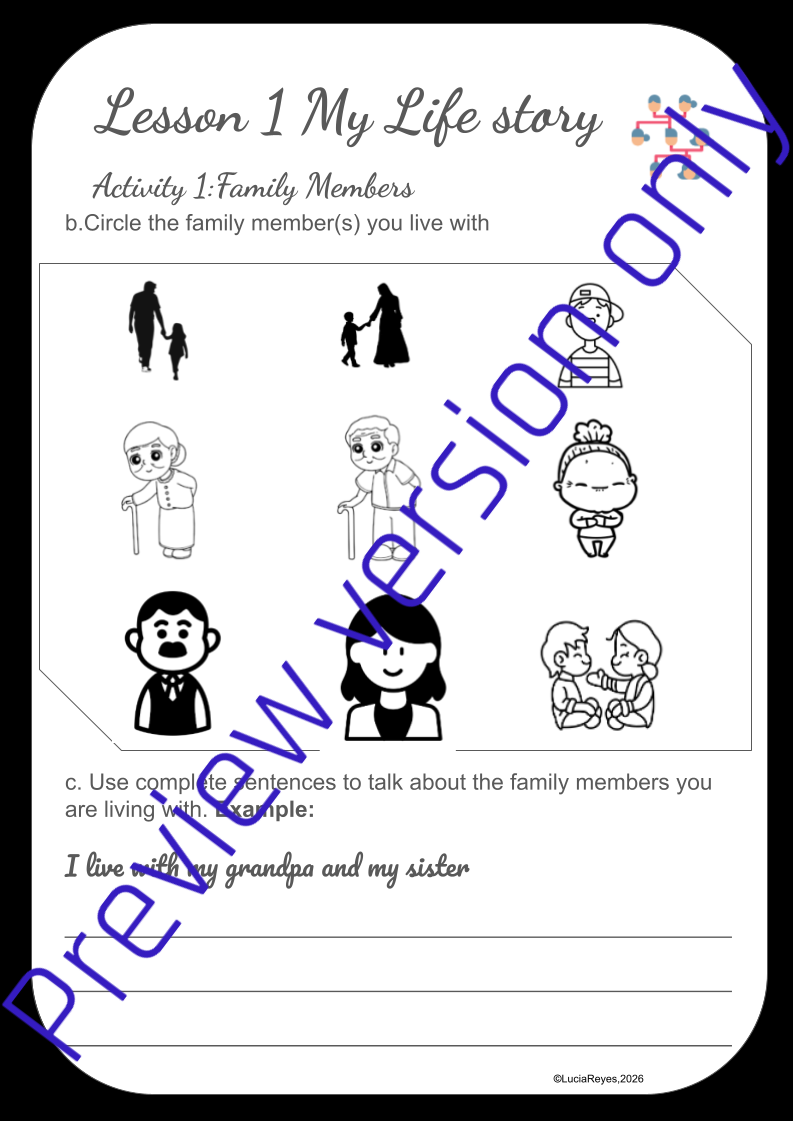 My Life Project : An English Learners' Booklet for Elementary School Levels (3rd - 5th)