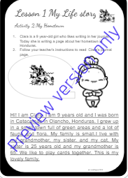 My Life Project : An English Learners' Booklet for Elementary School Levels (3rd - 5th)